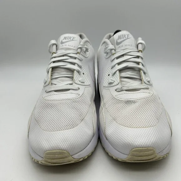 Nike Air Max 90 Ultra‎ Moire Shoes Mens Sz 13 White Athletic Sneakers 875695-101